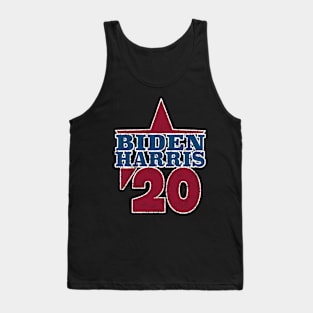 Joe Biden 2020 and Kamala Harris On One Ticket Distressed Tank Top